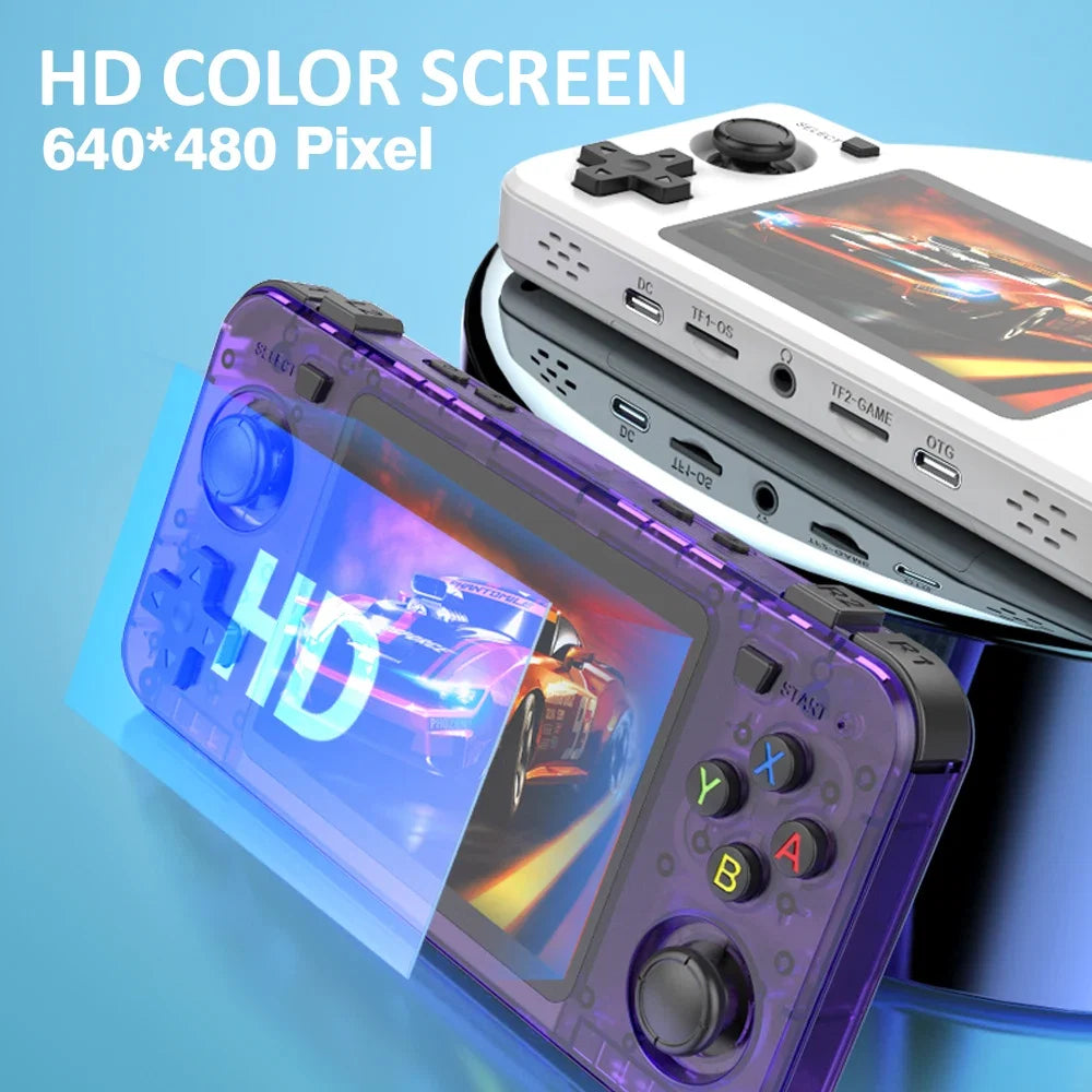 BOYHOM New R36H Retro Handheld Console Open-Source Linux System Classic Game Console