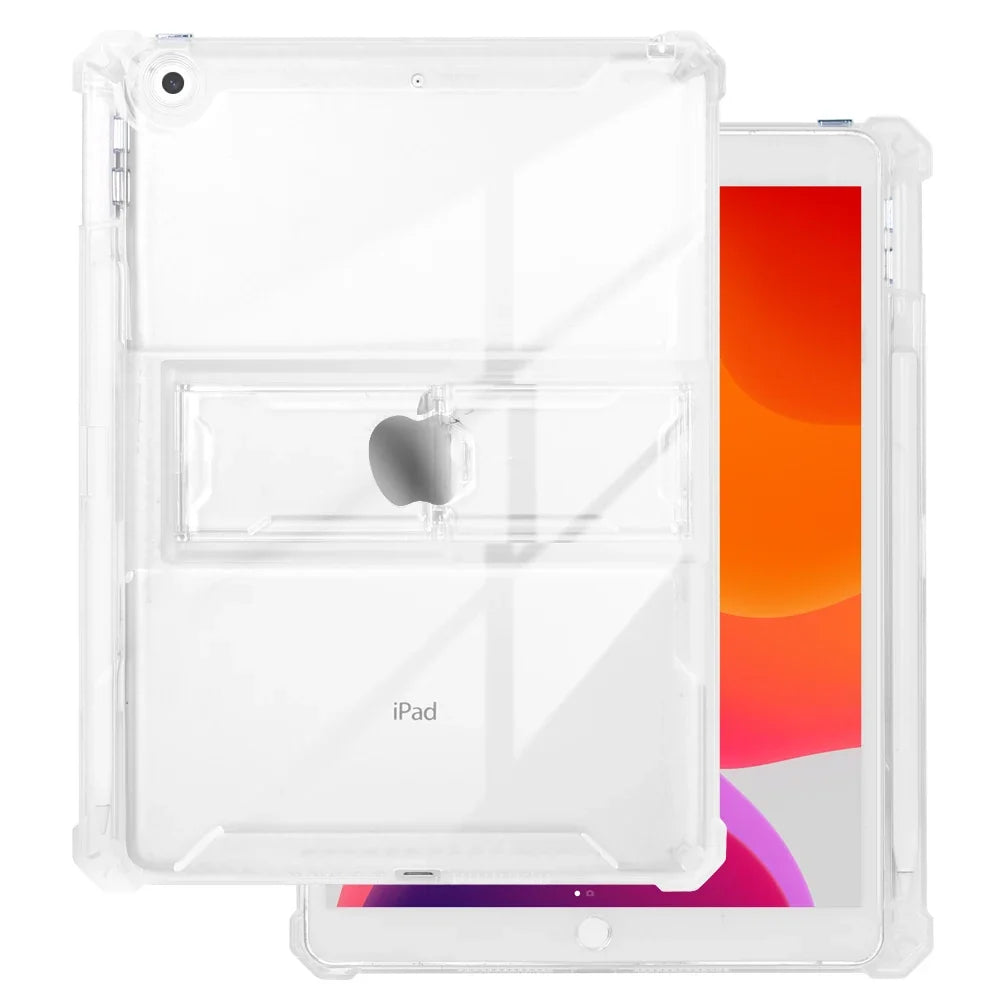 iPad Case 2022 Pro 11 10th Generation 10.9 Air 5 4 10.2 7/9th 2021 Mini 6 10.5 2018 9.7 5th 6th 12 9 Transparent Cover Funda