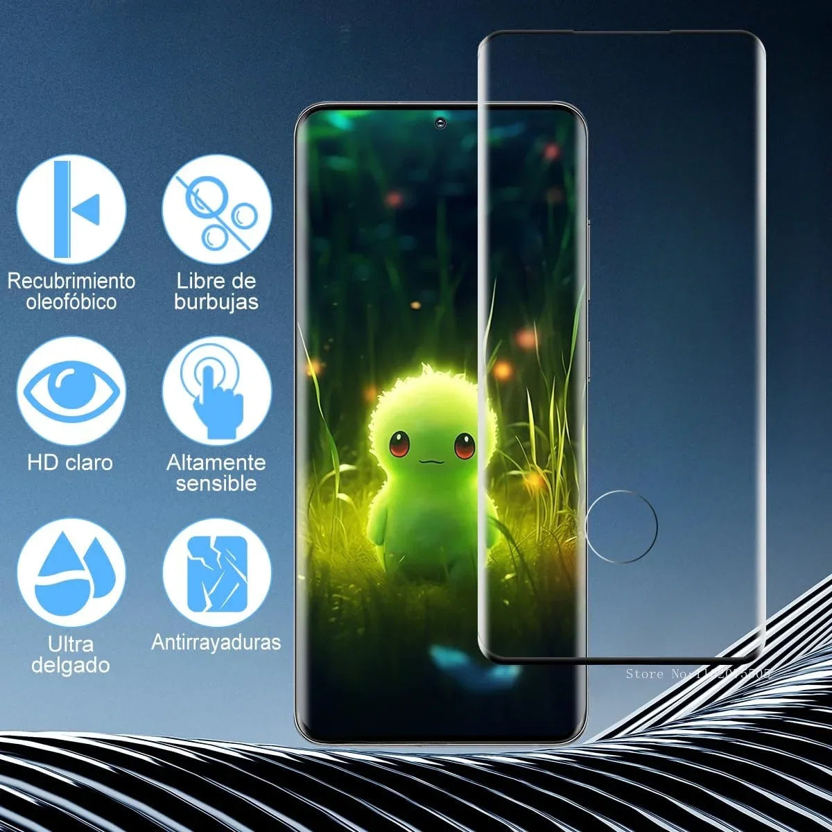 5Pcs Curved Screen Protector For Samsung Galaxy S21 S22 S23 S24 S20 Ultra 5G Tempered Glass For Samsung Note 10 20 S10 S9 Plus