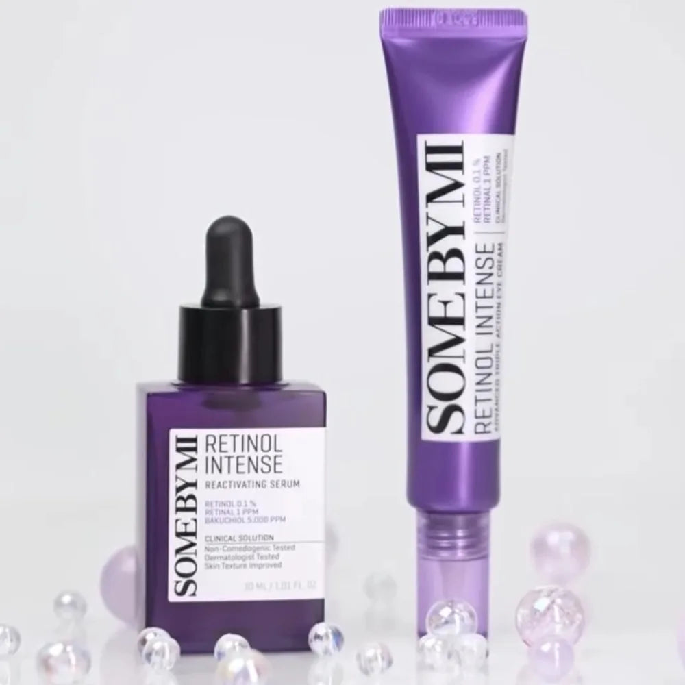 SOME BY MI Retinol Intense Reactivating Serum Advanced Triple Action Eye Cream Original 30ml Korean Brand Facial Care Essence