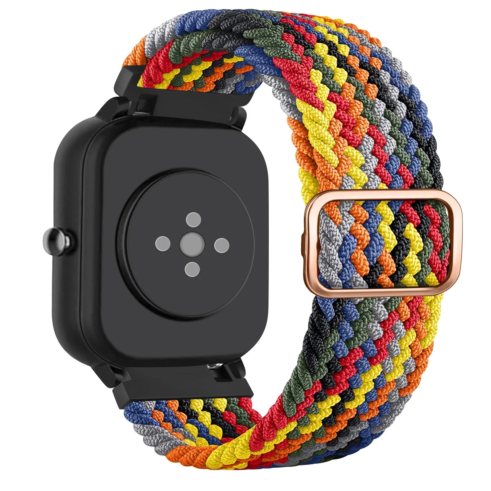 Elastic Braided Band For Amazfit GTS 2 4 Mini/GTR 42mm/GTS 2 3 2e/Bip youth/Bip S Lite/Bip Pace Lite/Bip U/Bip 3 Pro Strap Band