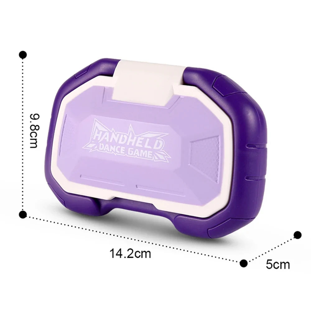 Push-button Quick Push Game Machine Toys Children Puzzles Decompression Music Level Games Breaking Handheld Flip Dancing Machine