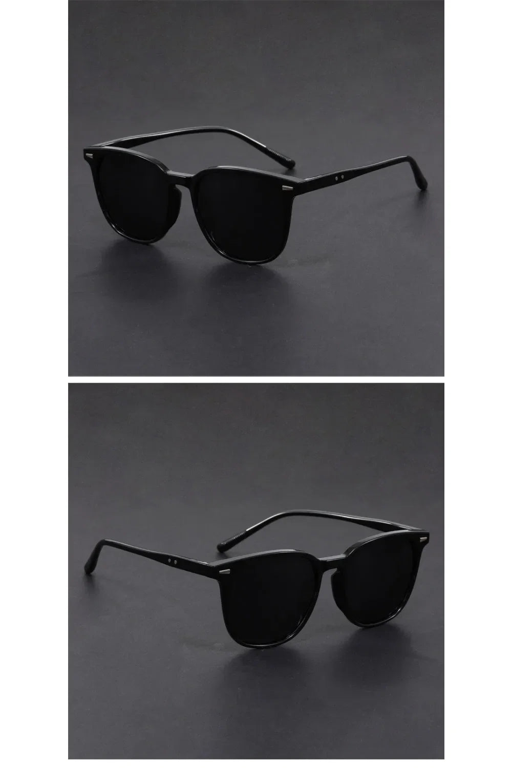 Male and female ultralight round sunglasses driving fishing UV polarized fashion glasses