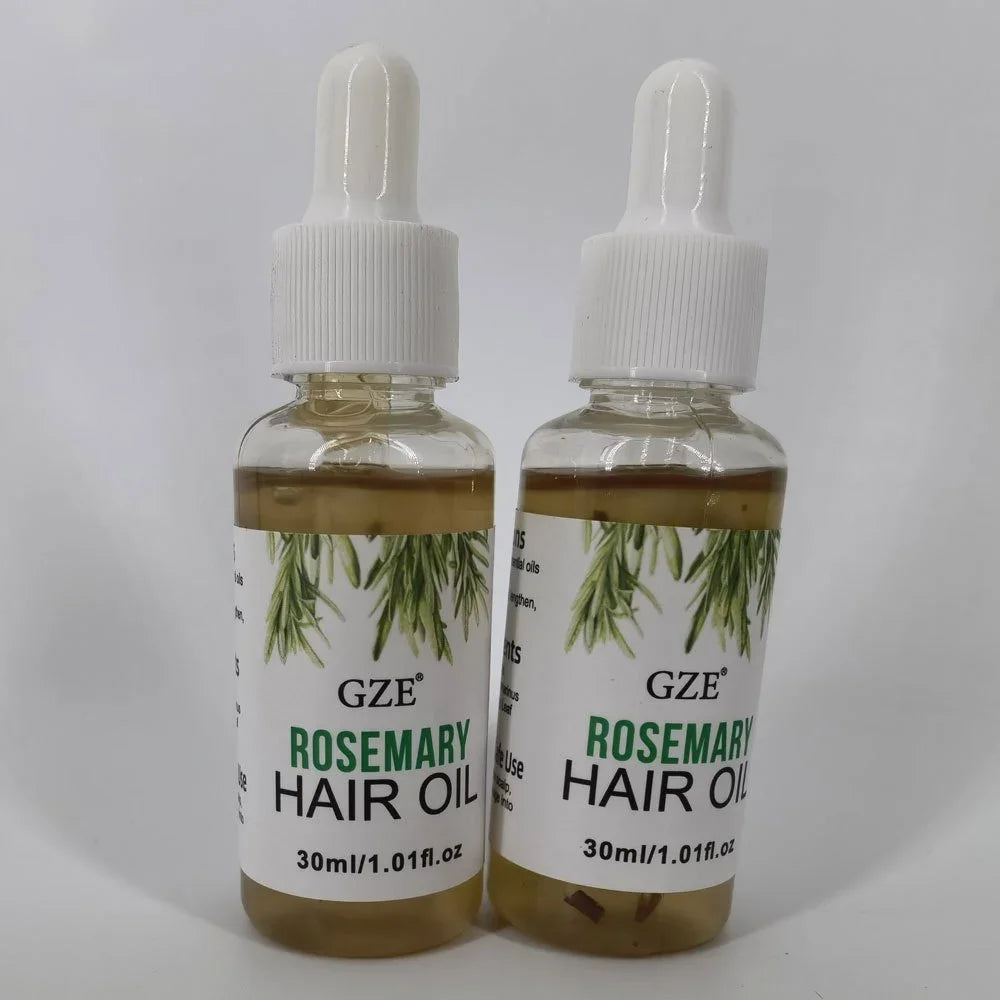 GZE Rosemary Oil For Hair Rosemary Scalp Hair Oil, All Type & Texture | Straight, Waves & Chemically Hairs Strengthens