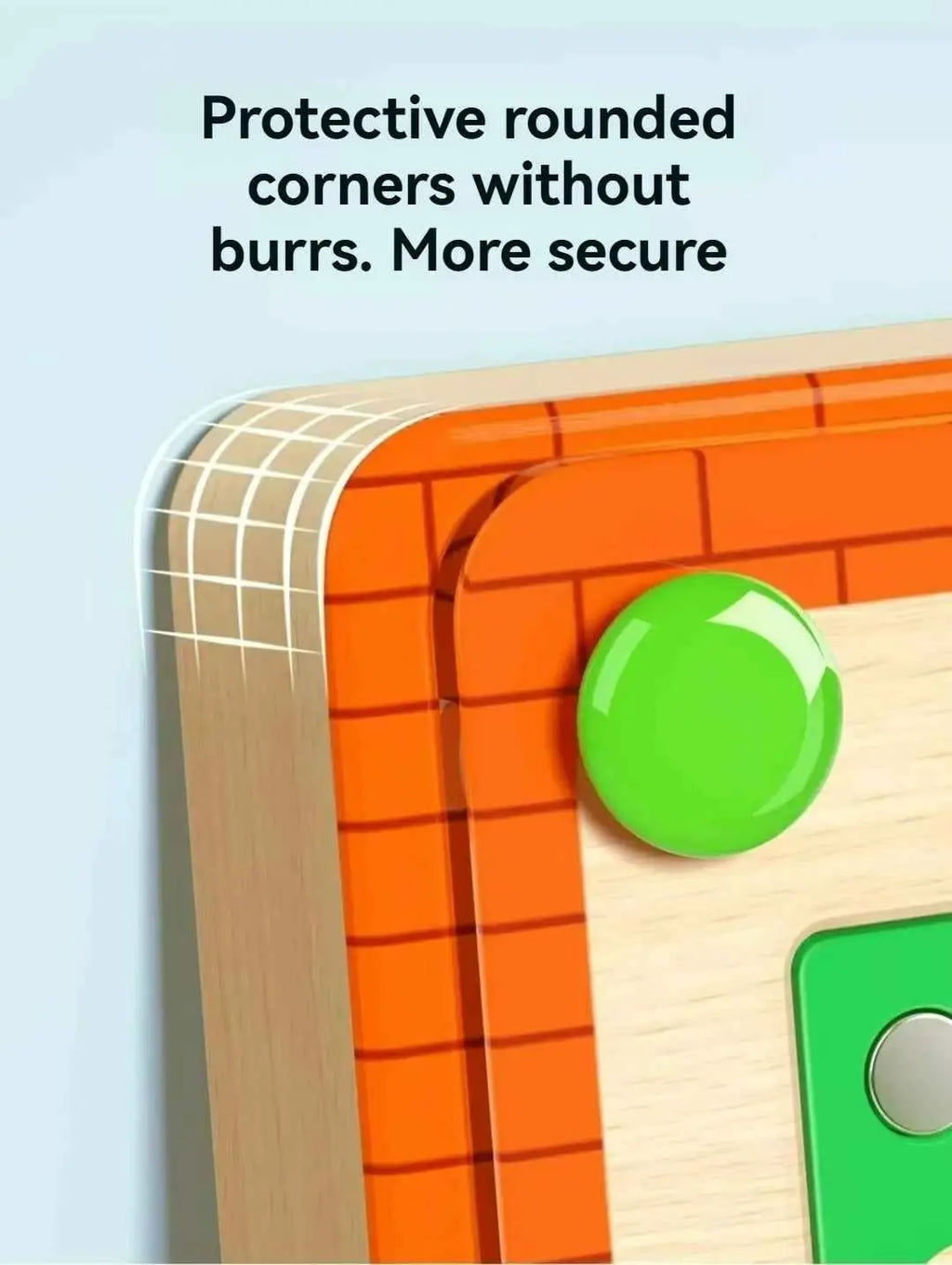 Children's Magnetic Maze Walking Ball Baby Concentration Training, Writing Logic Thinking 3 year Old Early Education Puzzle To