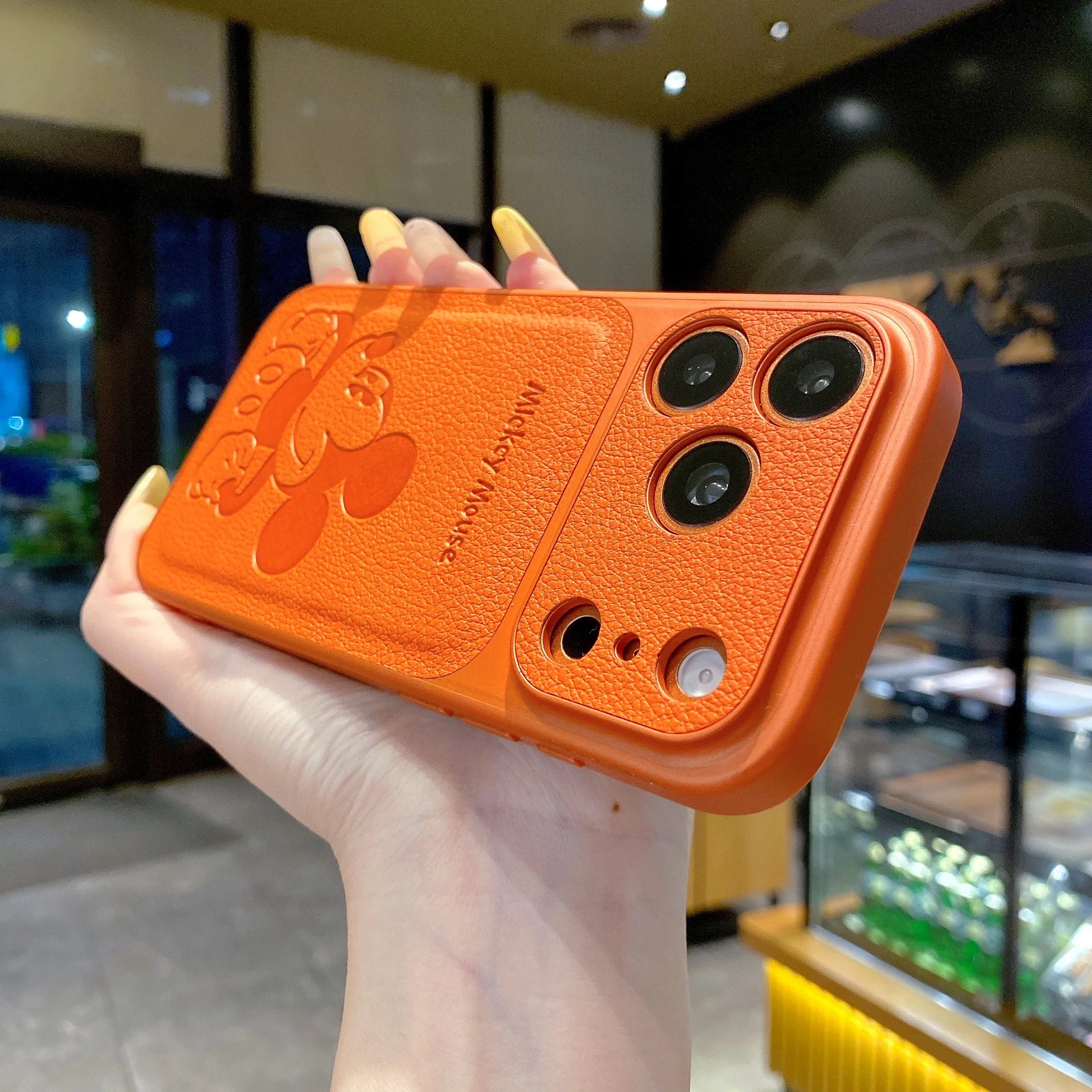 Mickey Luxury Shockproof iPhone Case