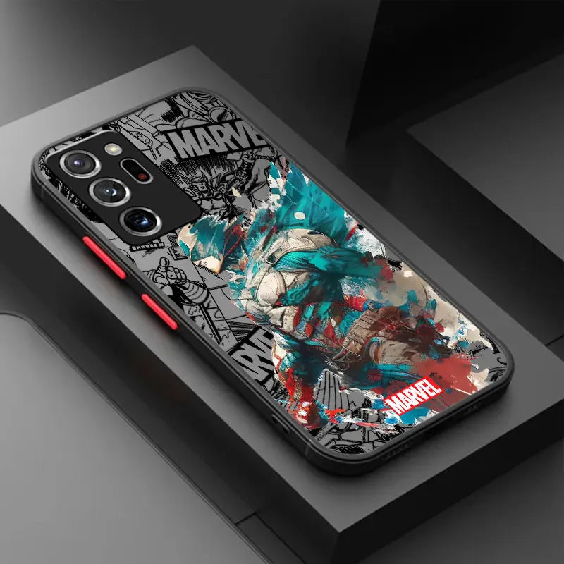 Spidermann Ironmann case for Samsung Galaxy Note 10 Plus 8 9 S21 S22 S23 S24 Ultra Note 20 Ultra