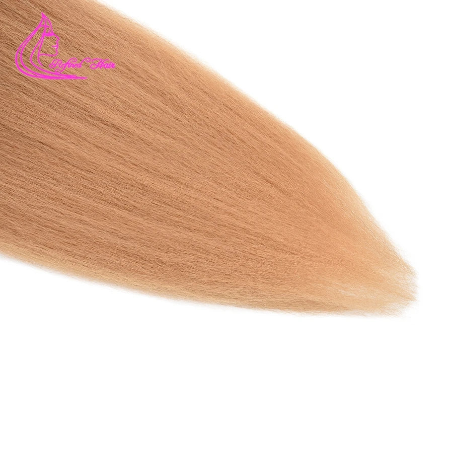 Easy Braiding Hair 26 inch long Jumbo Braids Yaki Straight Crochet Synthetic Ombre Hair Extensions Low temperature Fiber 90g/ pc