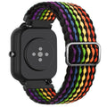 Elastic Braided Band For Amazfit GTS 2 4 Mini/GTR 42mm/GTS 2 3 2e/Bip youth/Bip S Lite/Bip Pace Lite/Bip U/Bip 3 Pro Strap Band