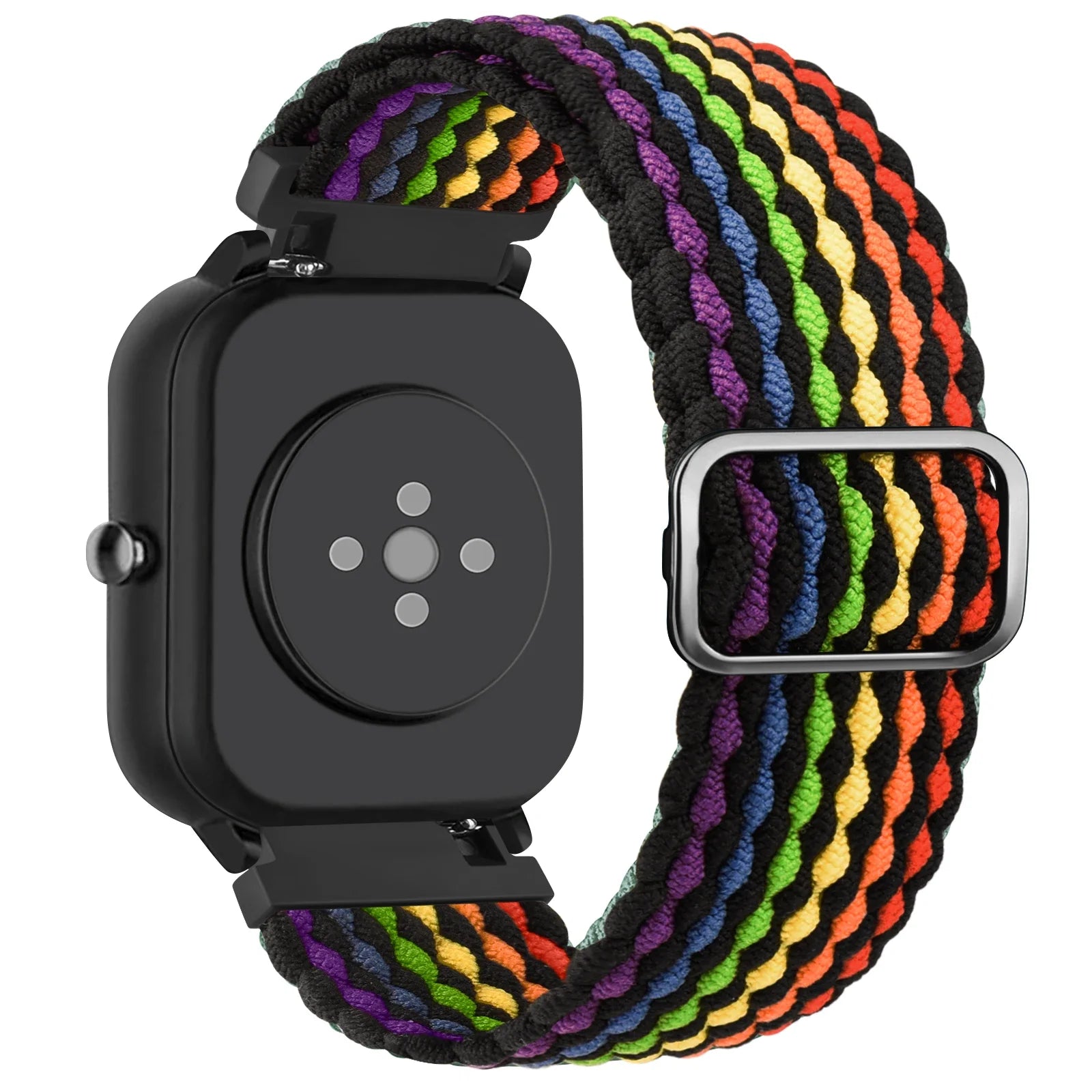 Elastic Braided Band For Amazfit GTS 2 4 Mini/GTR 42mm/GTS 2 3 2e/Bip youth/Bip S Lite/Bip Pace Lite/Bip U/Bip 3 Pro Strap Band