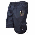 Men's Elastic Waist Cargo Work Shorts Men Outdoor Leggings Leisure Harajuku Street Style Jogging Shorts Loose Work Casual Shorts