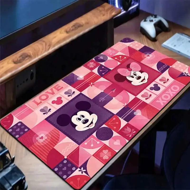 Mickey & Minnie Pro Gamer Desk Mat