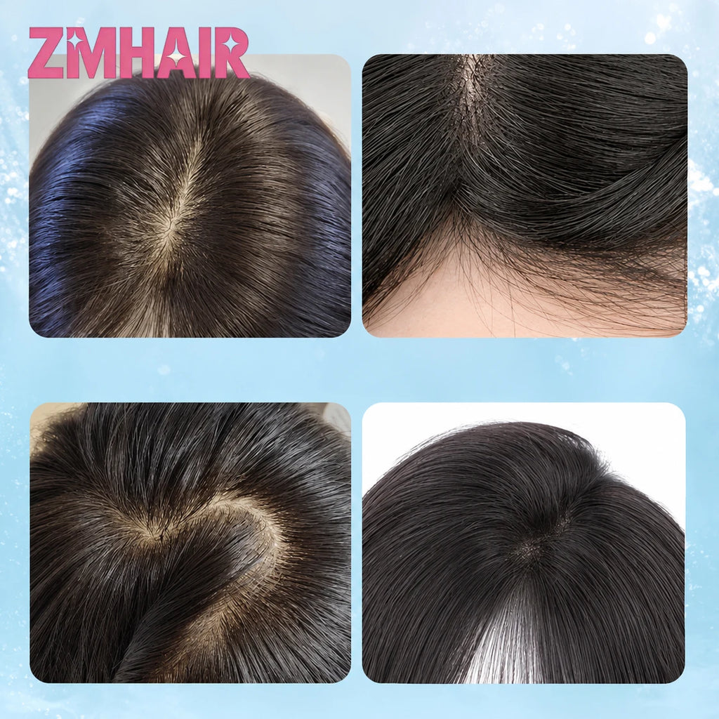 Luxury Kosher Sheitel 100% European Virgin Hair Silk Base Wig Short Bob Human Hair Jewish Wig Soft & Natural