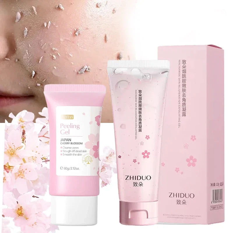 Face Deep Cleaning Exfoliating Gel Skin Care Whitening Moisturizer Repair Facial Scrub Skin Care