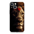 Luxury Transparent Phone Case For iPhone 15 14 13 12 11 Pro Max XS X XR 7 8 Plus Clear Cover Black Cheetah Tiger Lion Animals
