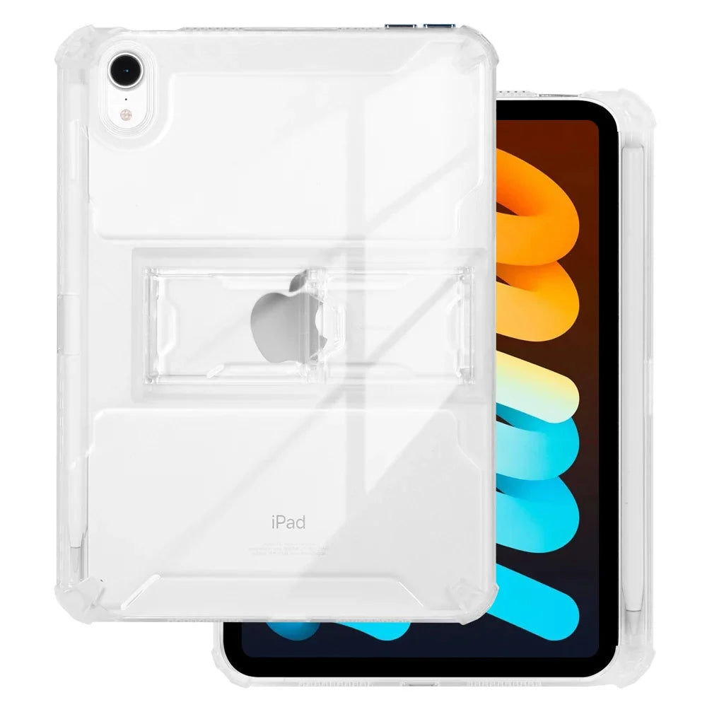 iPad Case 2022 Pro 11 10th Generation 10.9 Air 5 4 10.2 7/9th 2021 Mini 6 10.5 2018 9.7 5th 6th 12 9 Transparent Cover Funda