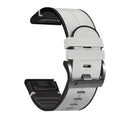 26mm 22mm Strap Bracelet For Garmin Fenix 7 7X 6 6X Pro 5X Plus 3HR 945 955 Tactix Bravo Delta Mk2i Leather Silicone Watch Band