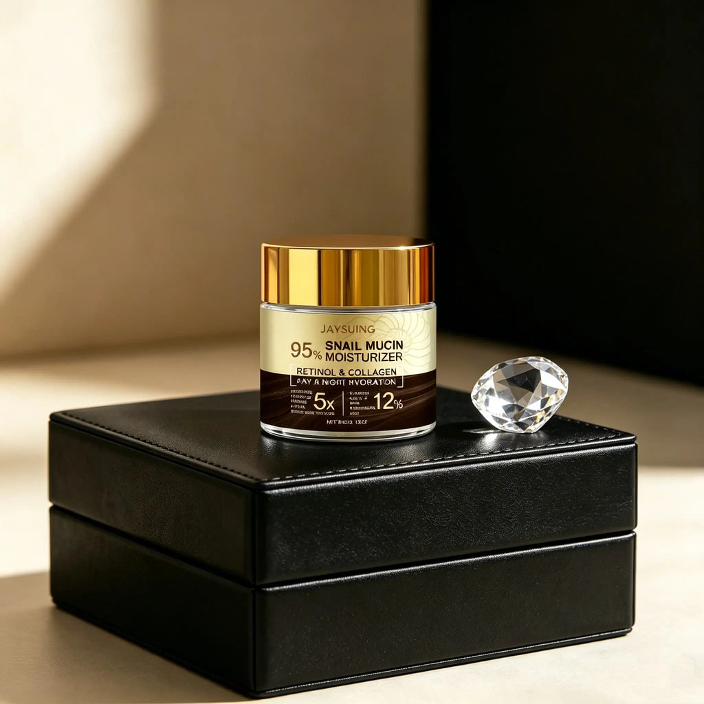 95% Snail Mucin Moisturizer Collagen Rejuvenating Anti Aging Wrinkles Firm Lift Brighten Retinol Hyaluronic Acid Day Night Cream