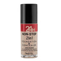 Pastel Profashion 2-in-1 Liquid Foundation and Concealer - Cruelty-Free, Vegan, Long-Lasting Makeup