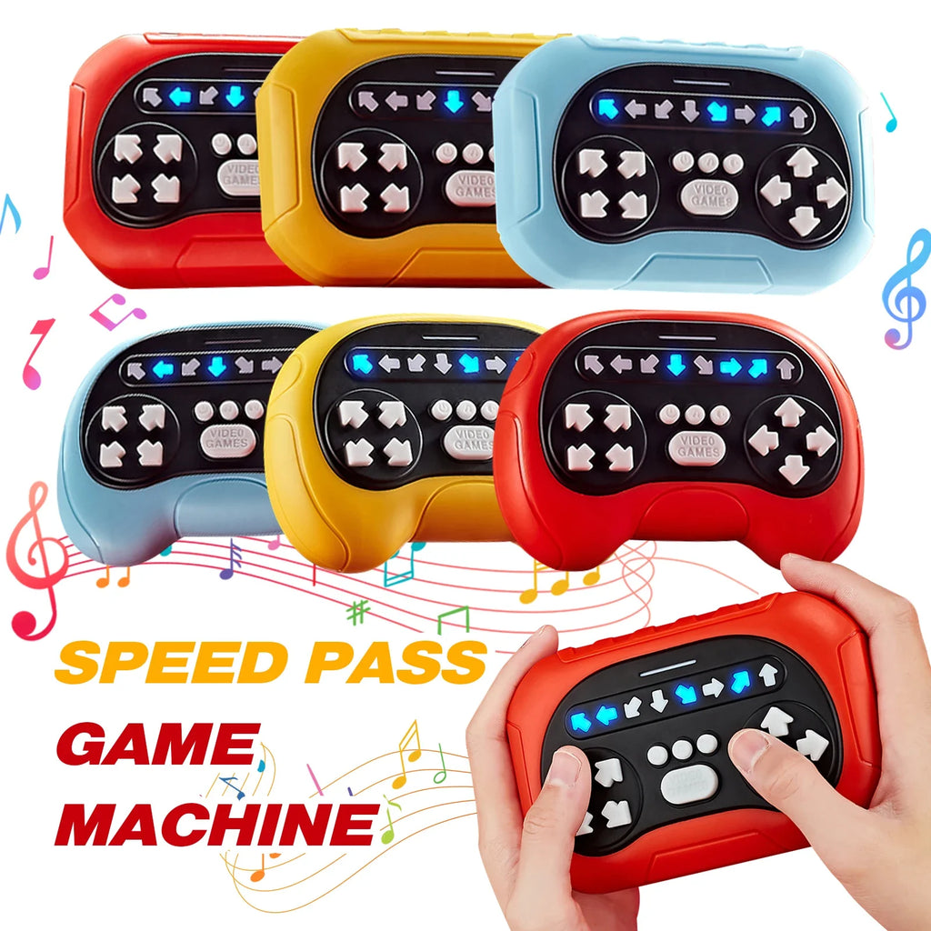 Fast Music Rhythm Quick Push Game - Finger Dance Handheld Game for Hand-Eye Coordination - Halloween/Thanksgiving/Christmas Gift