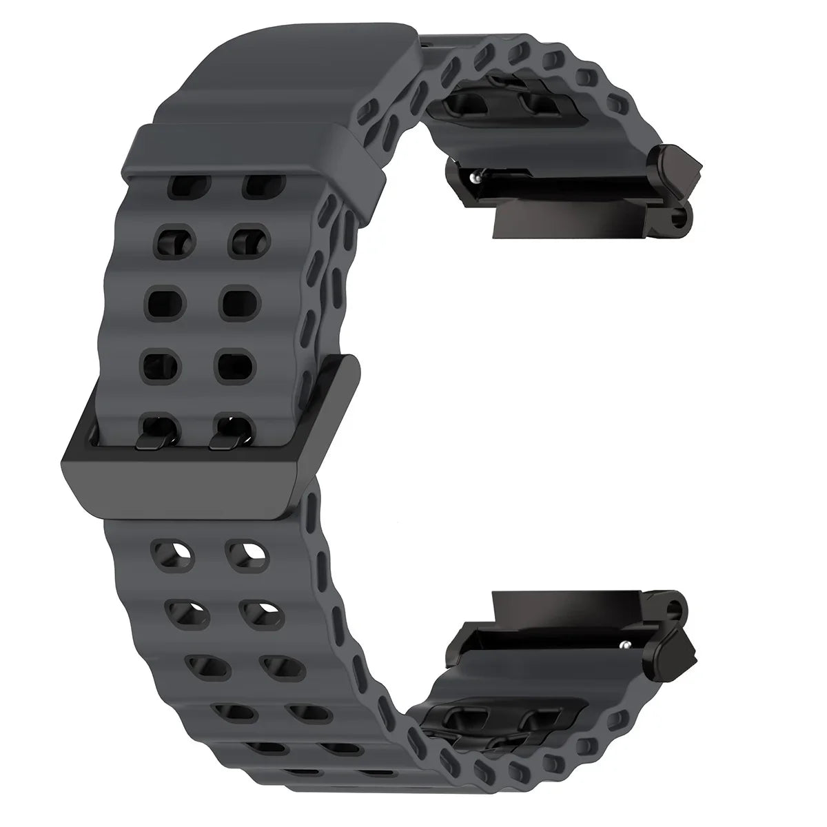 Breathable Silicone Band For Huami Amazfit T-Rex 3 2 Wrist Bracelet Colorful Marine Strap For Amazfit T-Rex Sport Watchband Belt