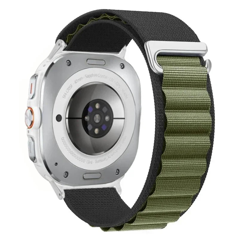 Alpine Loop Nylon Strap For Samsung Galaxy Watch 7 Ultra 47mm Band Sport Bracelet  Watchband For Samsung Galaxy Ultra 7 Bracelet