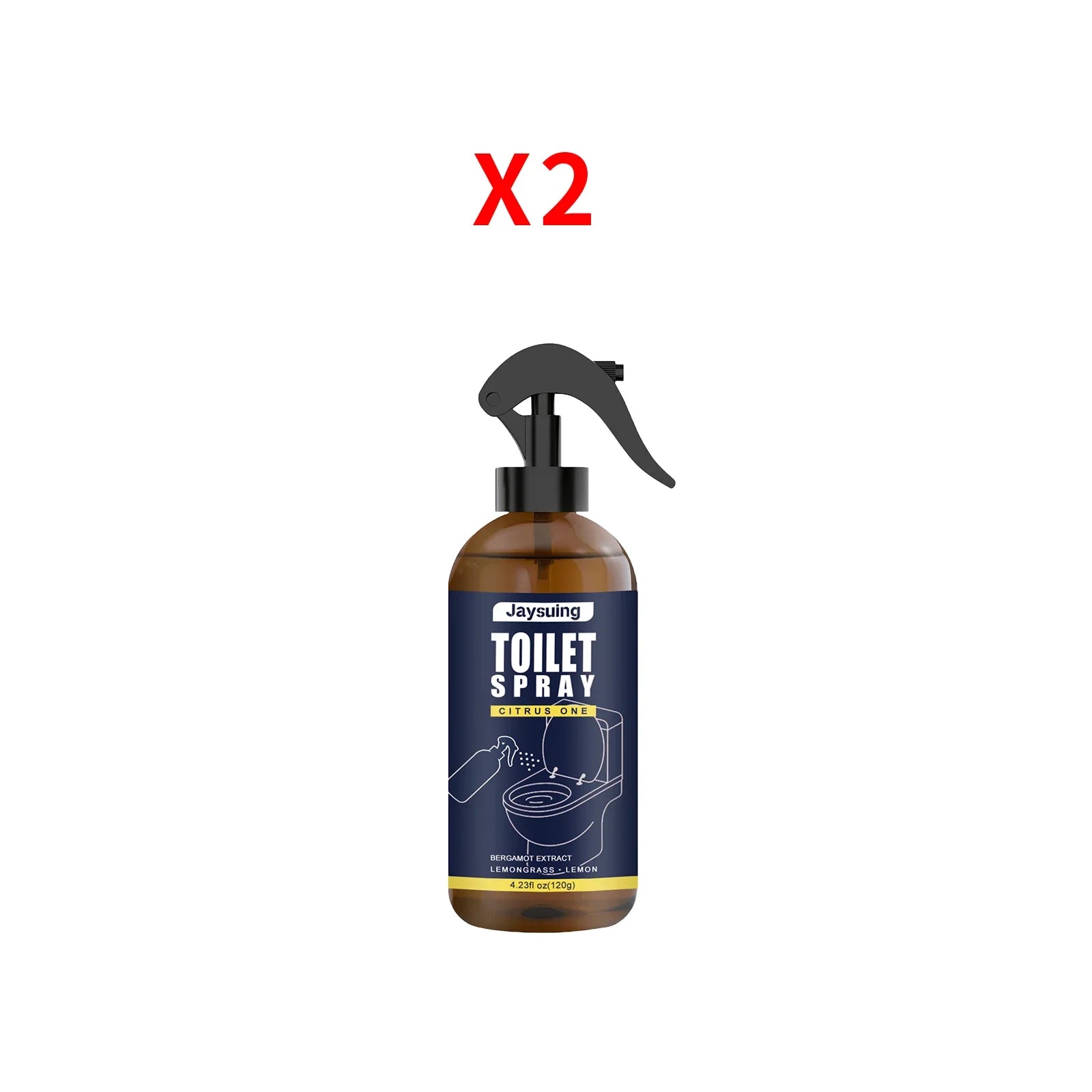 Bergamot Bathroom Deodorizer Spray Multi-functional Air Freshener for Kitchen Bedroom Interior Household Air Purification Spray