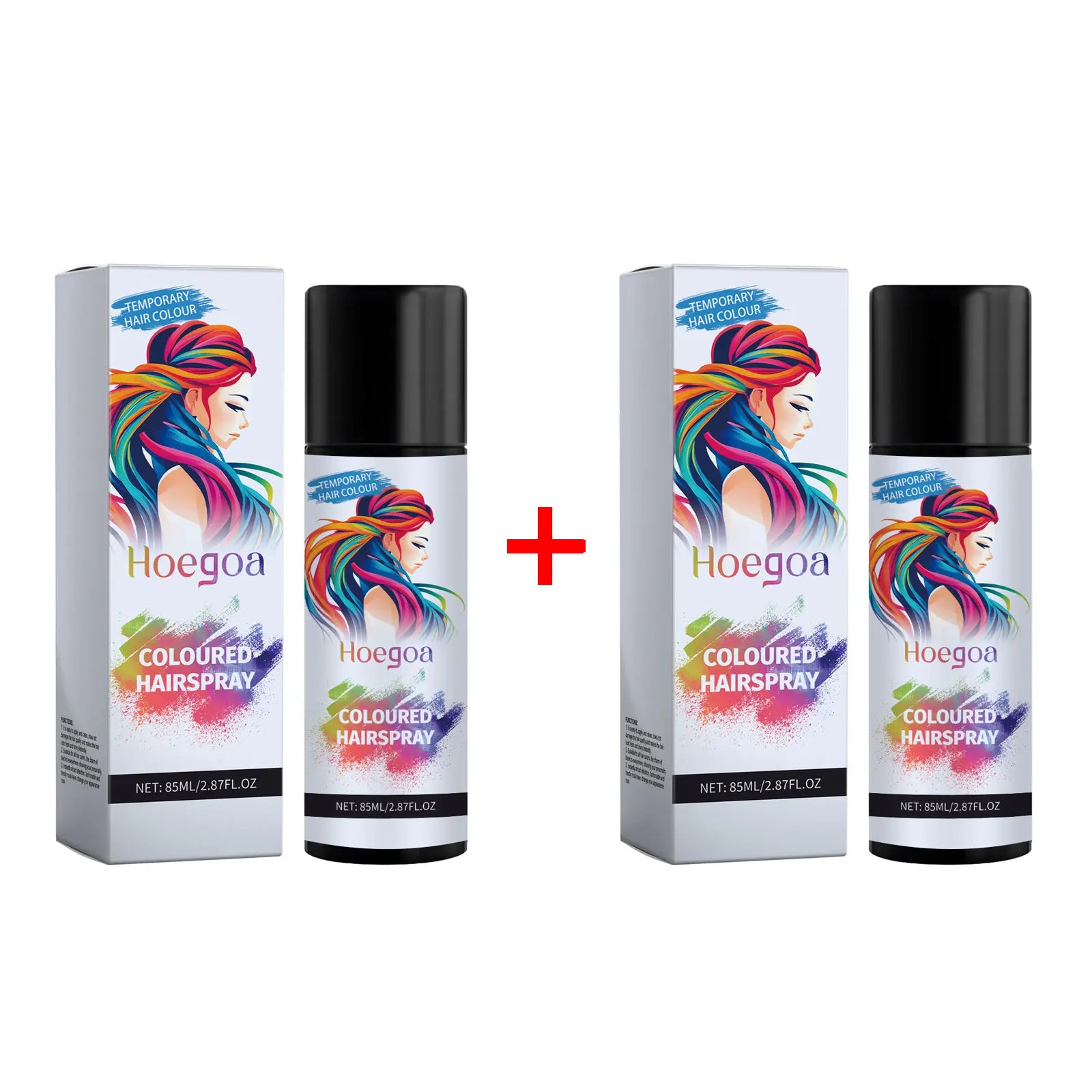 Instant Hair Color Spray Gray White Hair Coverage Repair Dry Nourishing Hair Styling Product Easy Rinse Temporary Black Hair Dye