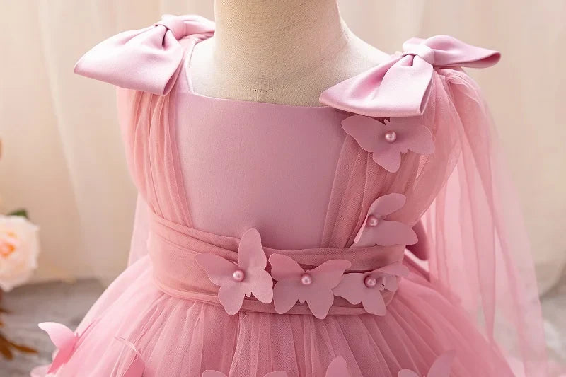 Toddler & Little Girls Birthday & Party Butterfly Dress