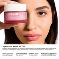 Cream Co. Hydrating Facial Moisturizer Set for Sensitive Skin: Hyaluronic Acid, Niacinamide, Vegan Skincare - Repair & Protect, Improve Skin Texture