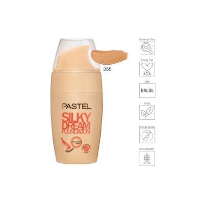 Pastel Silky Dream Foundation: Full Coverage, Long Lasting, Hydrating Liquid Foundation for a Flawless, Natural Finish (30ml)