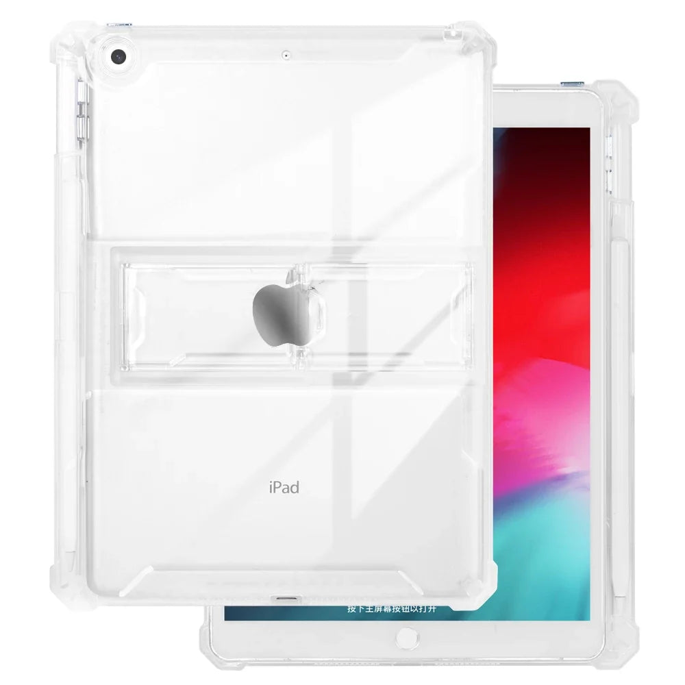 iPad Case 2022 Pro 11 10th Generation 10.9 Air 5 4 10.2 7/9th 2021 Mini 6 10.5 2018 9.7 5th 6th 12 9 Transparent Cover Funda
