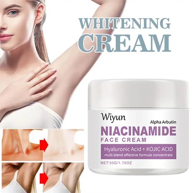 Body Whitening Cream Private Parts Underarm Bleaching Serum Whiten Butt Knee Brighten Inner Thigh Intimate Dark Remove Melanin