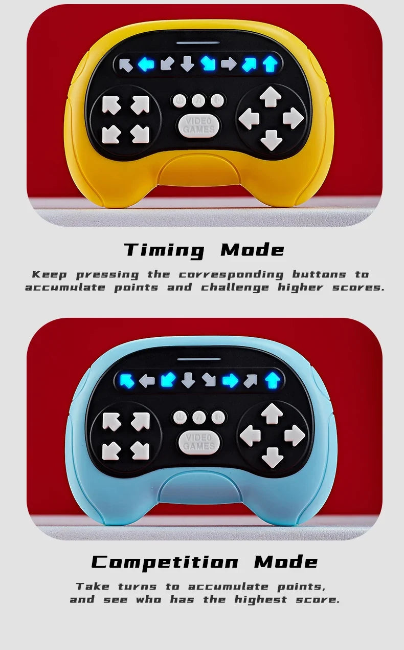 Fast Music Rhythm Quick Push Game - Finger Dance Handheld Game for Hand-Eye Coordination - Halloween/Thanksgiving/Christmas Gift
