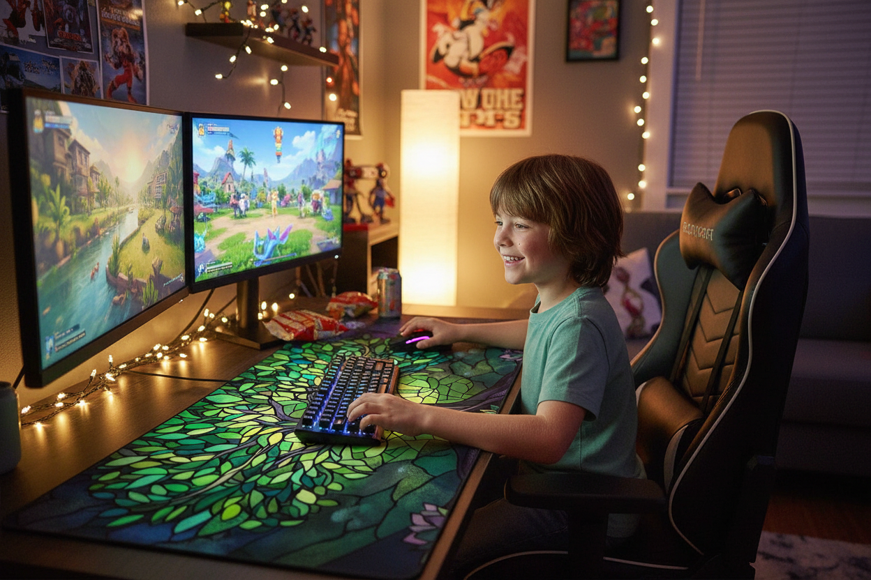 Enchanted Play Mat: Premium TCG & CCG Surface