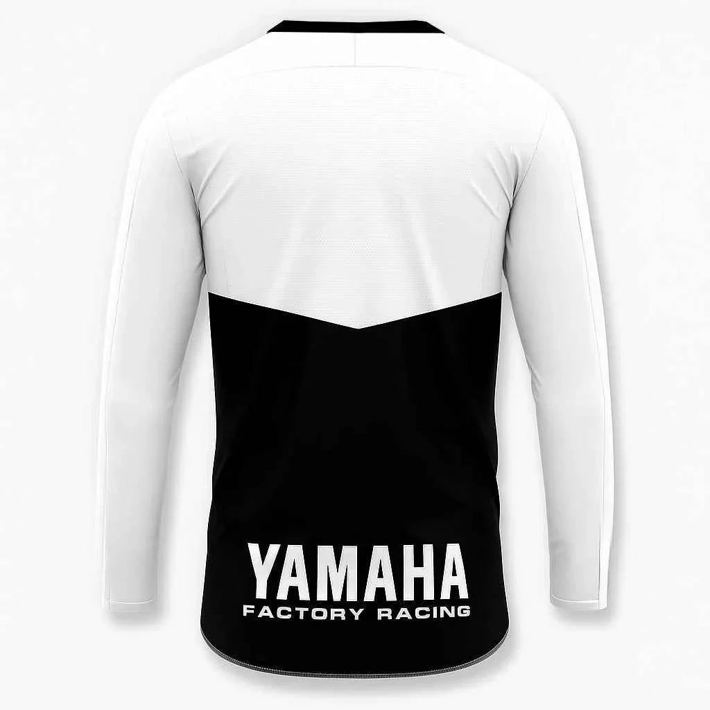 Yamaha New MXGP Super Motocross Racing Jersey Men And Women Oversized Breathable And Quick Drying Motorcycle Riding T-Shirt