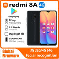 Xiaomi Redmi 8A smartphone 4G 64G Global firmware 5000mAh 6.22inch Snapdargon 439 12MP 18W Facial recognition used phone