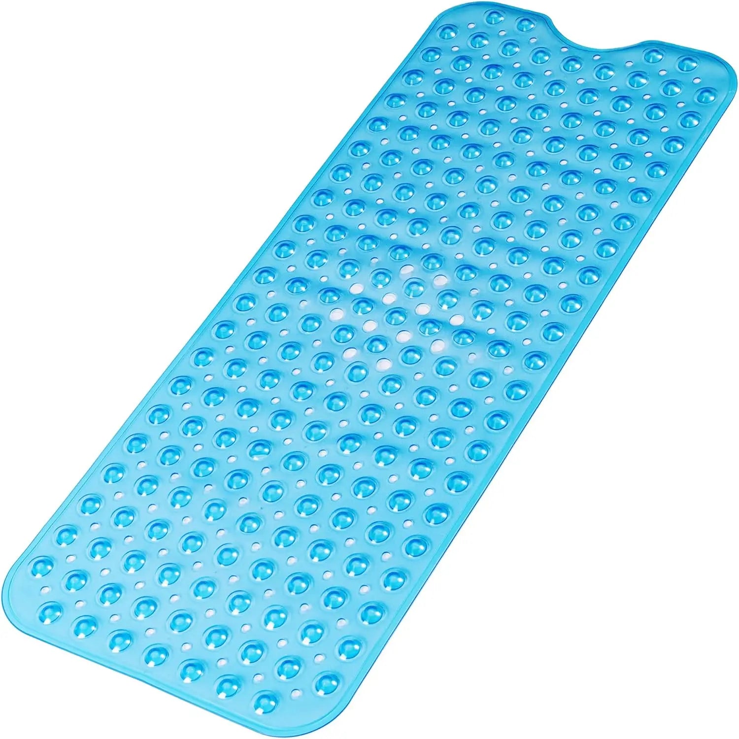 1pc Cartoon Extra Long Bathtub Mat 40x100cm Non Slip Bath Mat for Bathroom Tubs Shower Mats with Suction Cups & Drain Holes