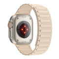 Magnetic sports band for Apple Watch Ultra 2 49mm 45mm 44 42mm 38 40 41mm silicone strap for iWatch series 9 8 7 6 5 4 se 3 loop