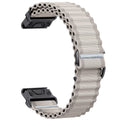 QuickFit 26mm 22mm Two Tone Nylon Strap For Garmin Fenix E 8 7X 7 6 6X/Epix Pro Gen 2 51mm 47mm/Tactix Watch Band Accessories