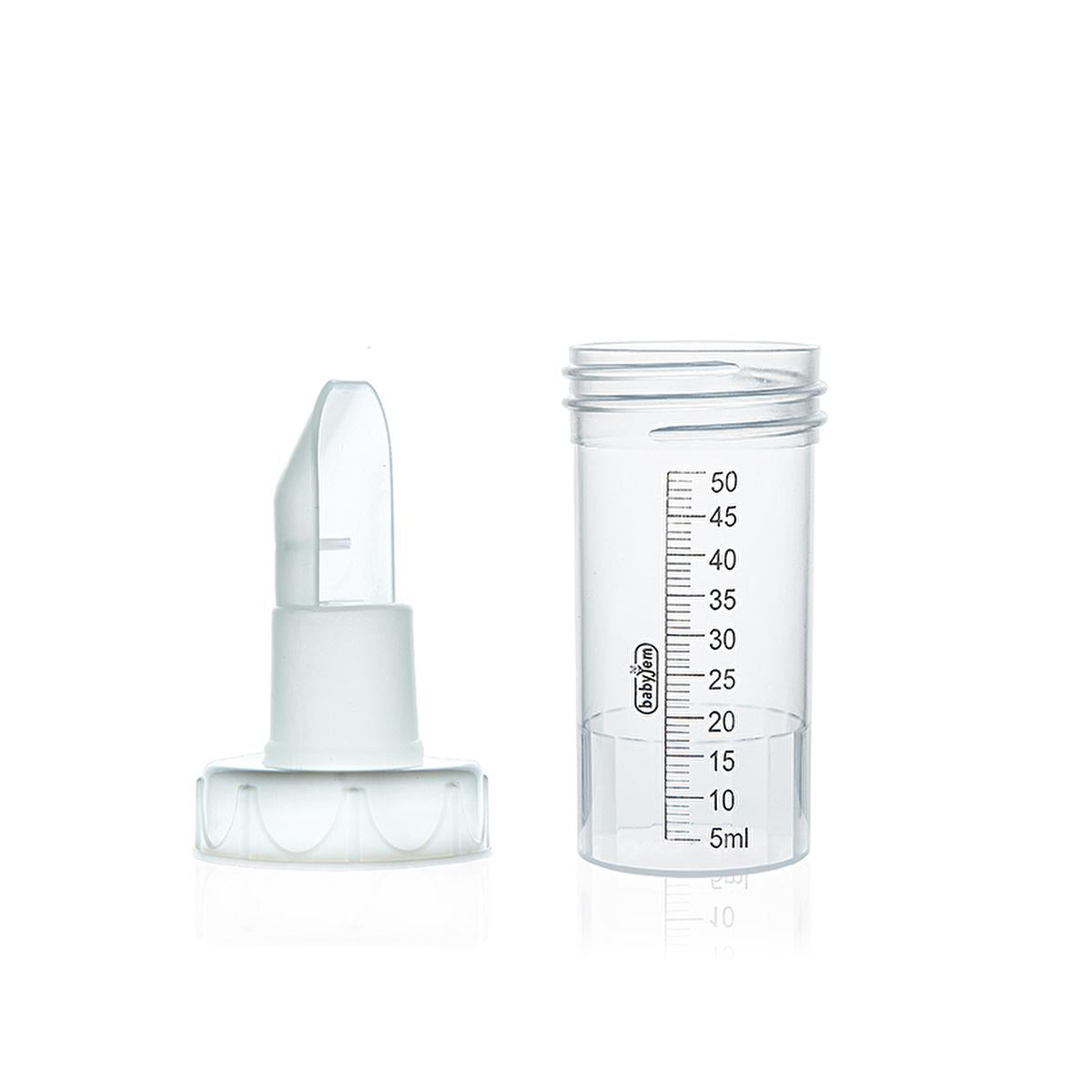 Babyjem Baby Feeding Spoon TPU - Breastfeeding Support & Nipple Confusion Solution for New Mothers