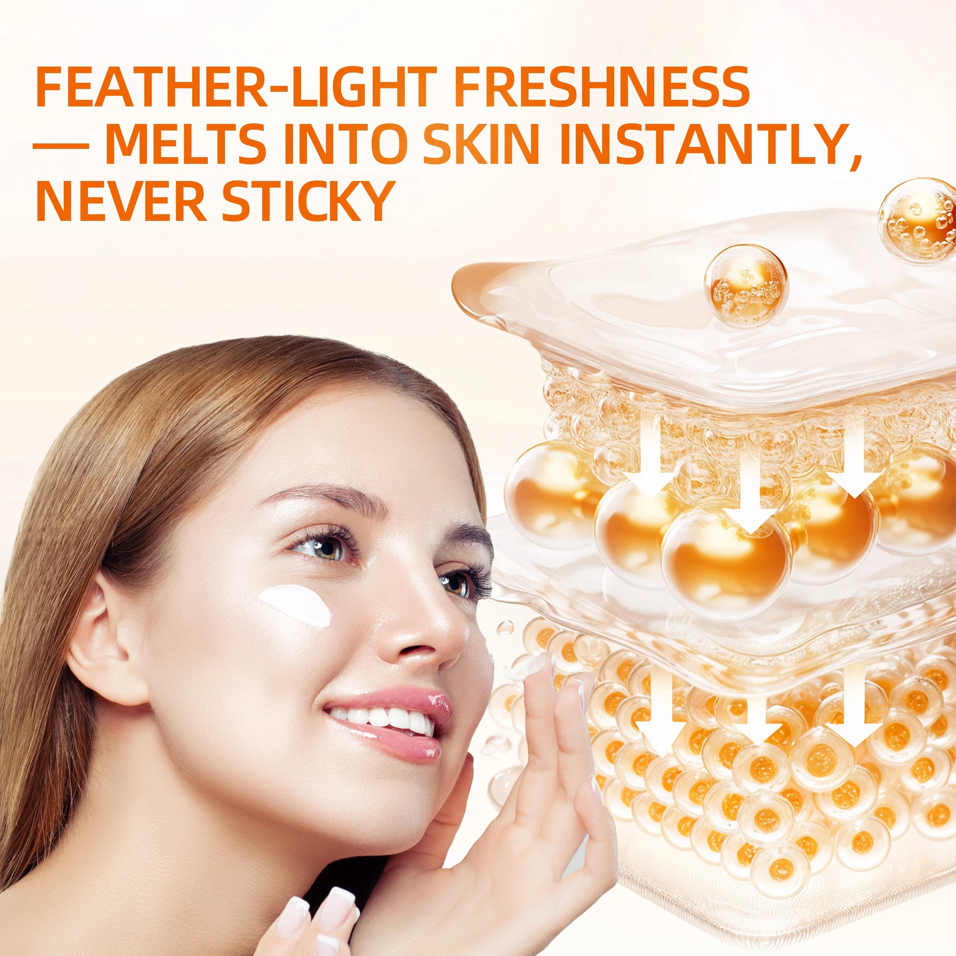 Vitamin C Serum with Hyaluronic Acid – Fast-Absorbing, Deep Hydration, Non-Greasy, 24-Hour Nourishment for Instant Glowing Skin
