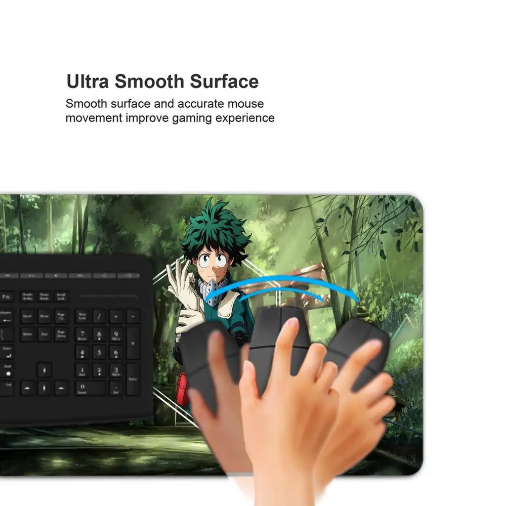 Academia Deku Anime My Hero Mouse Pad Gaming Mousepad