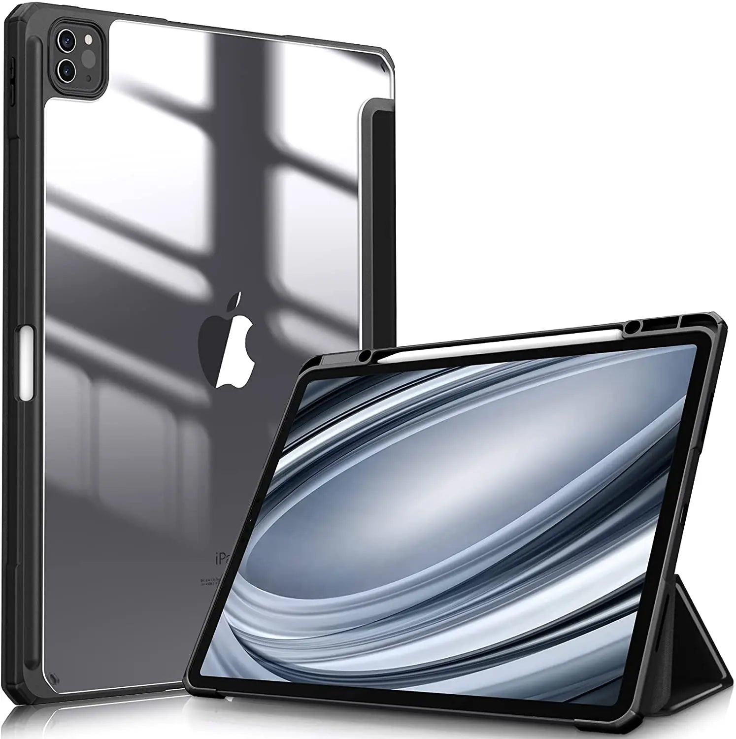 iPad Case 10.2 9th 8th 7th 10 10th Generation Pro 11 13 2024 12.9 2022 Cover Pencil Holder Funda For iPad Air 5 4 10.9 Cases