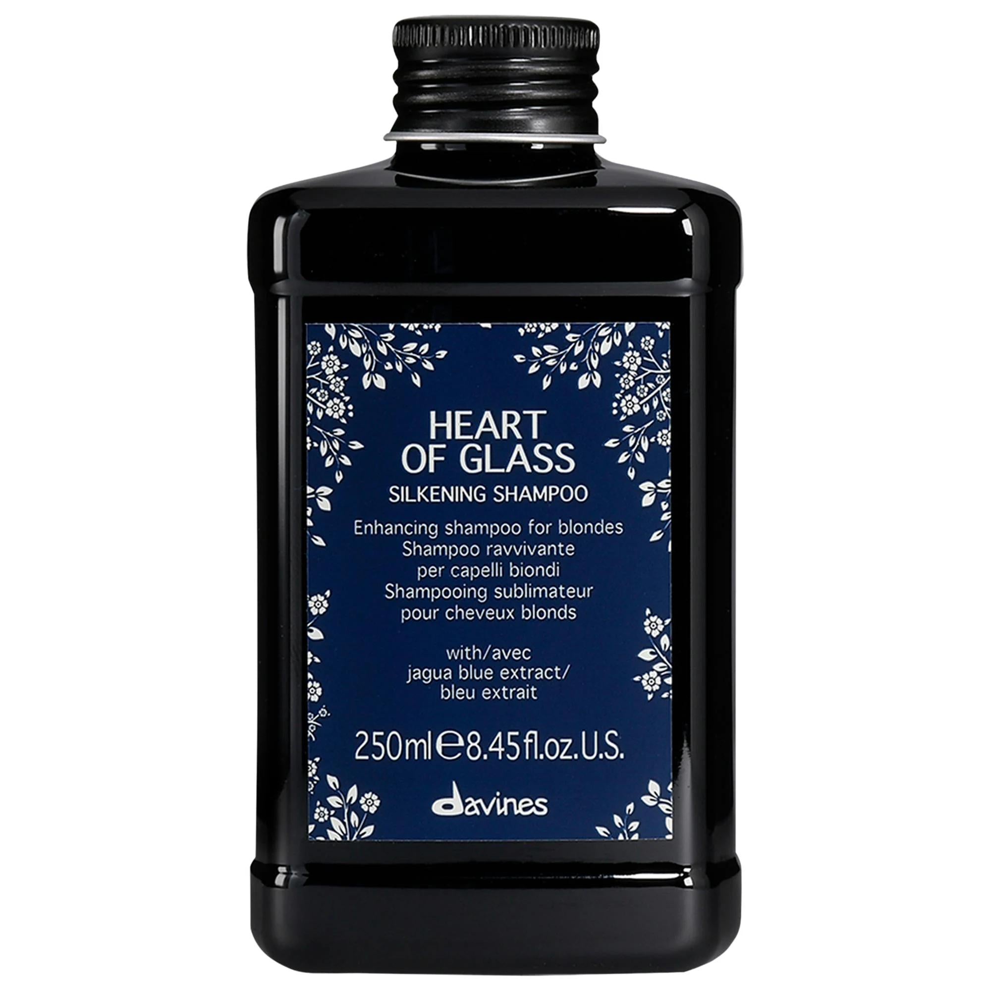 Heart of Glass Silkening Shampoo for Blondes - Anti-Brass, Vegan, Color-Safe - Brighten, Nourish & Enhance Your Blonde Hair