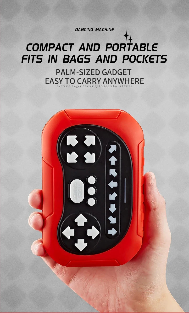 Fast Music Rhythm Quick Push Game - Finger Dance Handheld Game for Hand-Eye Coordination - Halloween/Thanksgiving/Christmas Gift