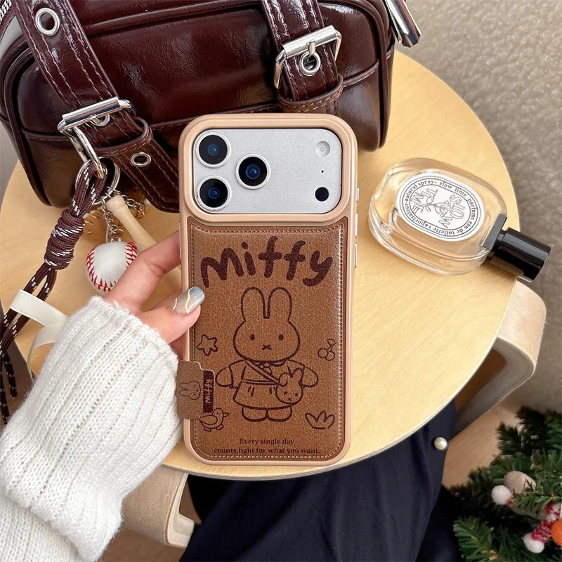 Kawaii Miffy Rabbit iPhone Case