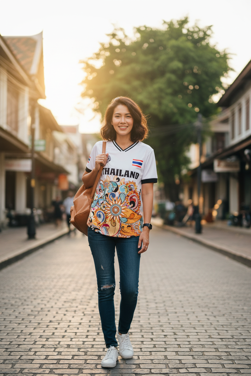 Men And Women Elephant Thailand 3D Printed Round Neck Short Sleeve Summer Street T-shirt Men's High Quality Oversized Breathable