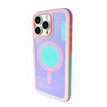 For iPhone 17 13 14 15 16 Pro Max Case Magsafe Happy Dapamine Color Anti-Collision Drop-proof Protective Cover for Summer Girls