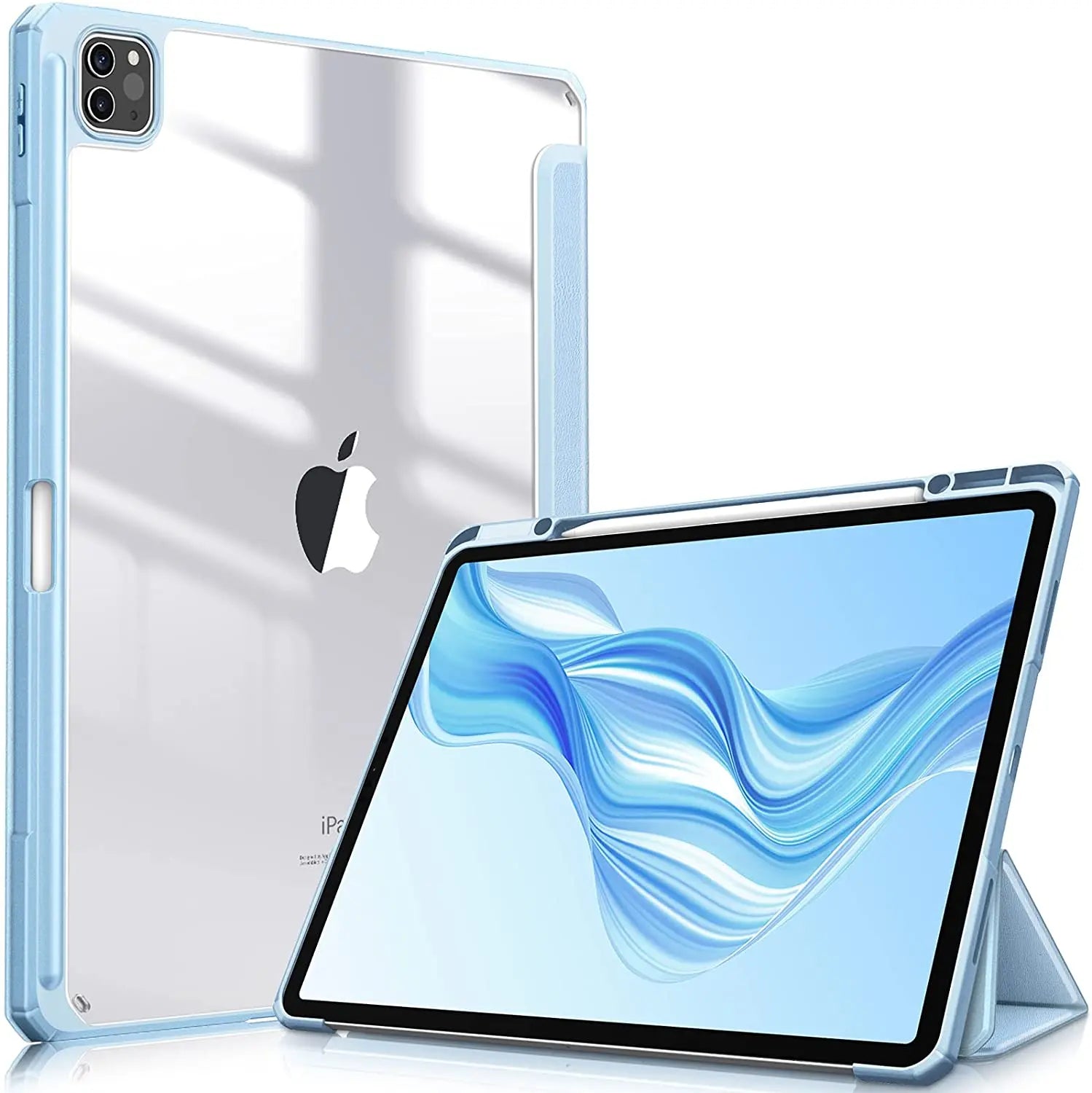 iPad Case 10.2 9th 8th 7th 10 10th Generation Pro 11 13 2024 12.9 2022 Cover Pencil Holder Funda For iPad Air 5 4 10.9 Cases